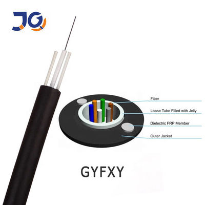 کابل فیبر نوری بدون زره پوش لوله GYFXY MDPE 5.5 میلی متر