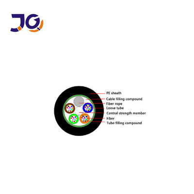 کابل فیبر GYTS کانال زرهی 24 48 96 144 288 هسته کابل فیبر نوری