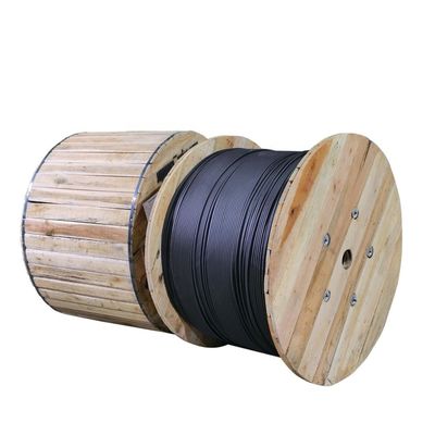 کابل فیبر نوری G652d Adss فیبر نوری Black Adss 48 هسته هوایی تک هسته ای در انتقال برق