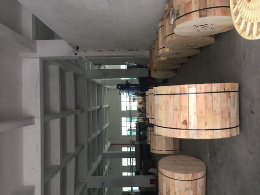 500M شکل 8 کابل فیبر نوری از خود پشتیبانی 48 هسته GYTC8S