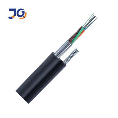 کابل فیبر نوری در فضای باز 48 هسته ای GYTC8S از خود پشتیبانی می کند