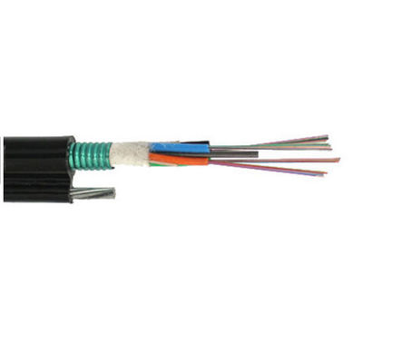 کابل فیبر نوری GYTC8S Overhead Self-Support 24 48 هسته
