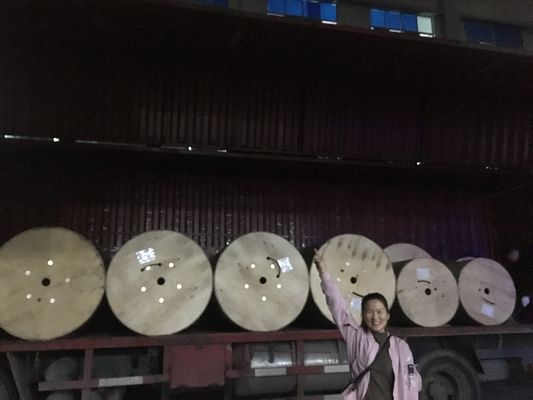 کابل فیبر نوری 36 هسته بیرونی رشته ای فولادی نوار فولادی نوار زره پوش GYTA