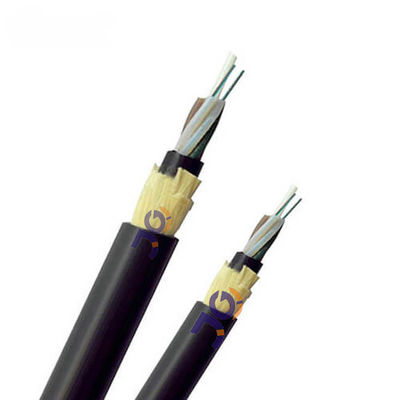 کابل فیبر نوری مشکی G652D FRP ADSS