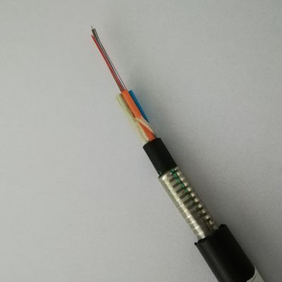 کابل فیبر نوری Double Sheath Armored 48 Cores GYTY53 Direct Burial Fiber Optic Cable