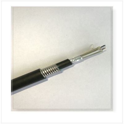 کابل فیبر GYTS کانال زرهی 24 48 96 144 288 هسته کابل فیبر نوری