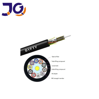 کابل فیبر نوری هوایی GYFTY 24 Core G652D برای شبکه