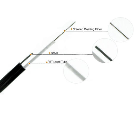 سیم فولادی رشته ای کابلی شکل 8 هوایی خود پشتیبانی GYFTC8Y
