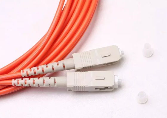 سفارشی سازی FTTH Duplex OM3 Multimode 3.0mm Patch Cord فیبر نوری
