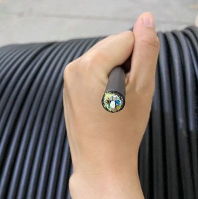 G652D 24 هسته کابل فیبر نوری ADSS مواد پلی اتیلن