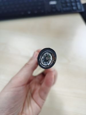 غلاف دوگانه کابل فیبر نوری زیرزمینی مدفون 196 هسته ای تک حالته G652d