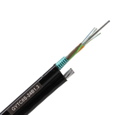 کابل فیبر نوری هوایی 96 هسته ای نوار زرهی فولادی GYTC8S