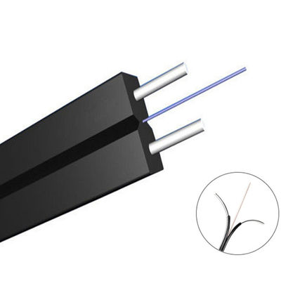 کابل های فیبر نوری FTTH G652D G657A فیبر 1 2 هسته تک حالت GJYXCH/GJXH قطره کابل