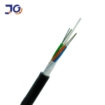 در فضای باز حالت تک لوله G652D FRP عضو قدرت 12 24 48 96 هسته کابل فیبر نوری فیبر نوری GYFTY