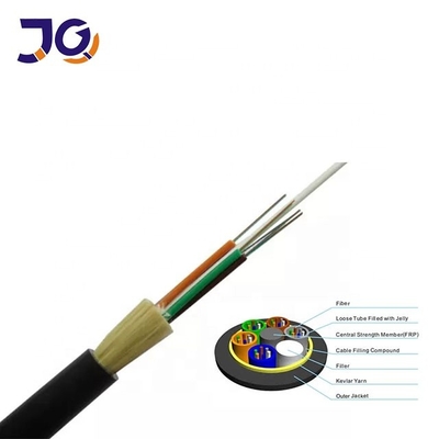 Monomode Adss Outdoor Outdoor Fiber Optic Cable Span 200 24 Hilos 48 Hilos 96 Hilos 144 Hilos