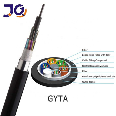 کابل فیبر نوری آلومینیومی G652d Gyta Duct برای دسترسی به ستون فقرات