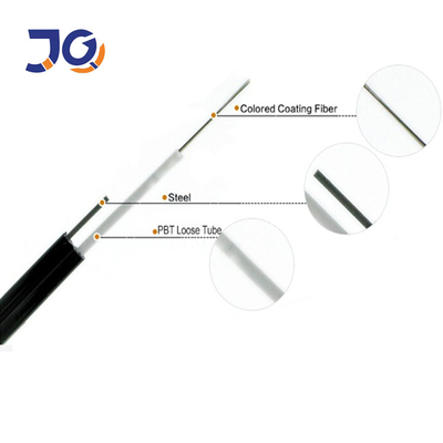 کابلهای فیبر نوری غیر زرهی Fig8 GYXTC8Y لوله شل مرکزی هوایی